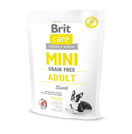 Brit Care Mini Grain Free Adult Lamb 400 г